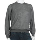 Ermenegildo Zegna Men's Crewneck Cashmere Sweater, Gray