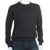 Ermenegildo Zegna Men's Crewneck Cashmere Sweater, Black