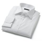 Canali Men's Dress Shirt, White