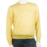 Ermenegildo Zegna Men's Crewneck Cashmere Sweater, Yellow